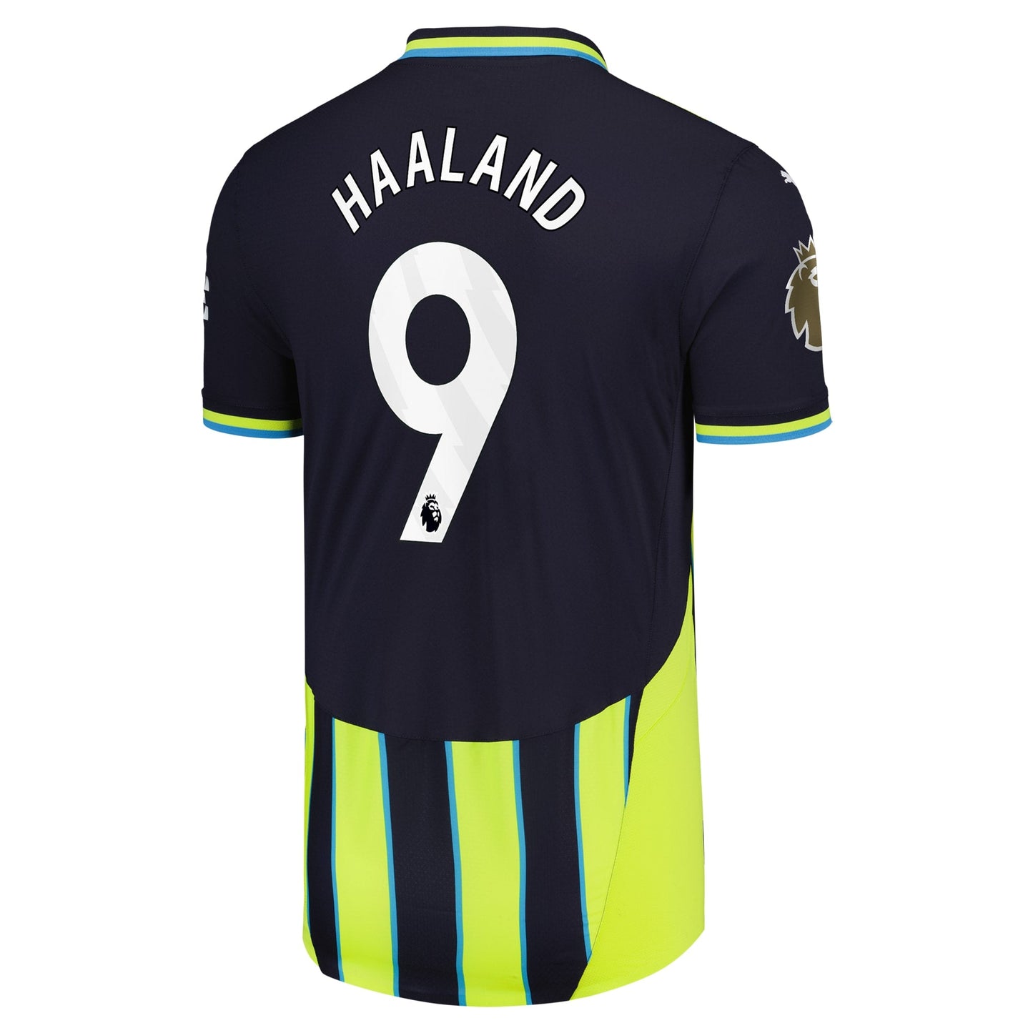Erling Haaland Manchester City Puma 2024 25 Away Player Jersey - Navy Official Team Jersey Sports Fan Apparel
