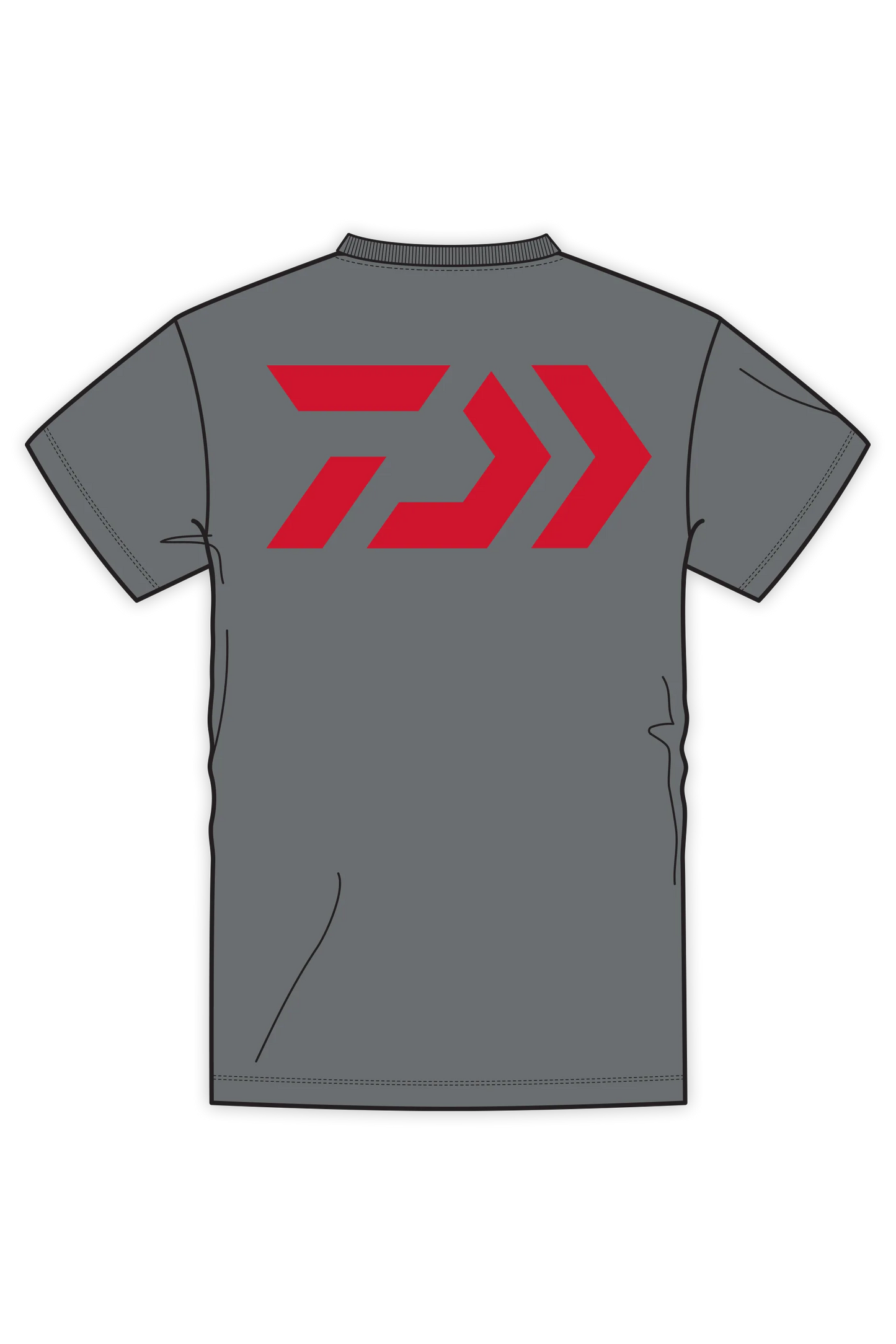 D-Vec Red Logo T-Shirt Popular Style