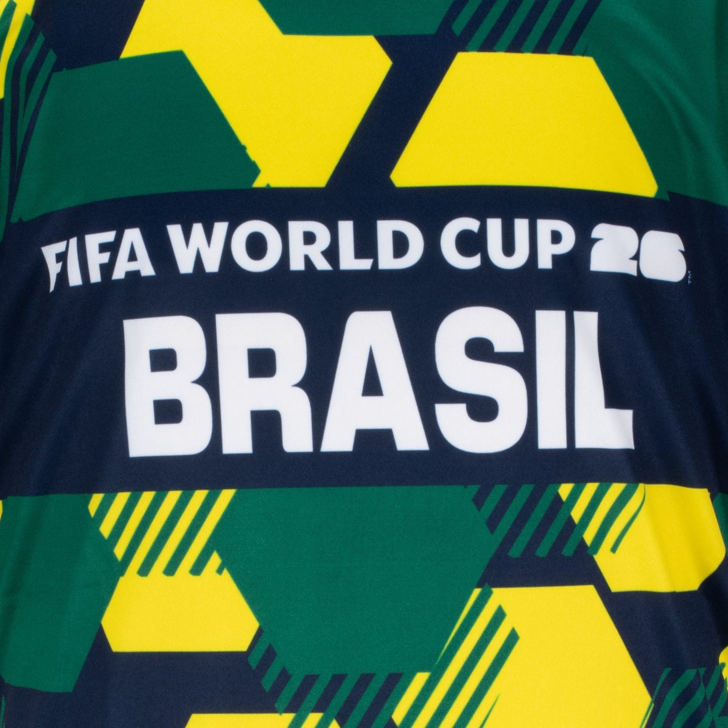 FIFA World Cup 2026 Brazil Sublimated Top - Youth Casual Graphic T Shirt