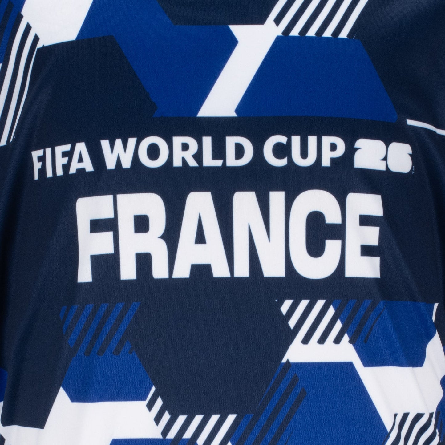 FIFA World Cup 2026 France Sublimated Top - Youth Casual Graphic T Shirt