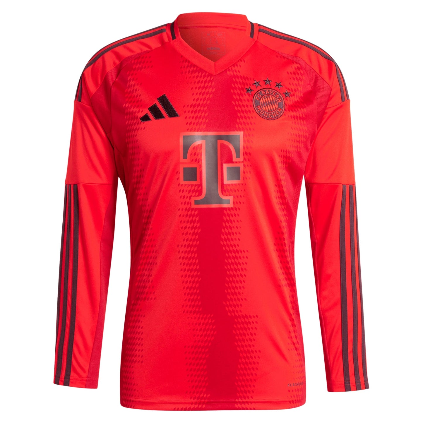 Harry Kane Bayern Munich adidas 2024 25 Home Long Sleeve Player Jersey - Red Official Team Jersey Sports Fan Apparel