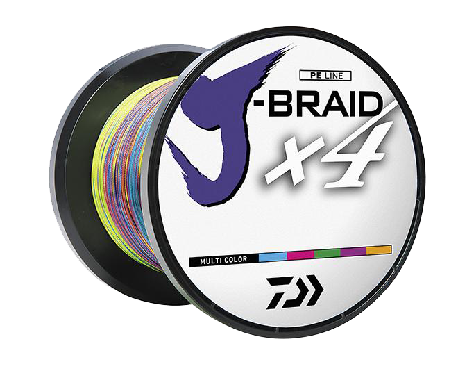 J-BRAID x4 BRAIDED LINE - MULTI COLOR Popular Style