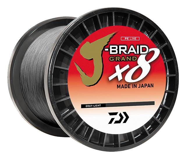 J-BRAID x8 GRAND BRAIDED LINE - GREY LIGHT Popular Style