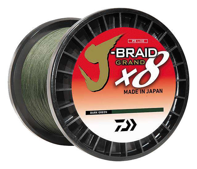 J-BRAID x8 GRAND BRAIDED LINE - DARK GREEN Popular Style