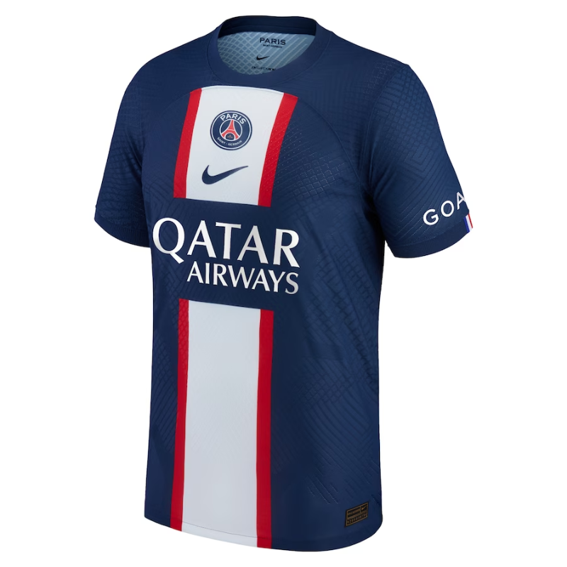 Kylian Mbappé Paris Saint-Germain 2022 23 Home Men s Authentic Jersey- Blue Official Team Jersey Sports Fan Apparel