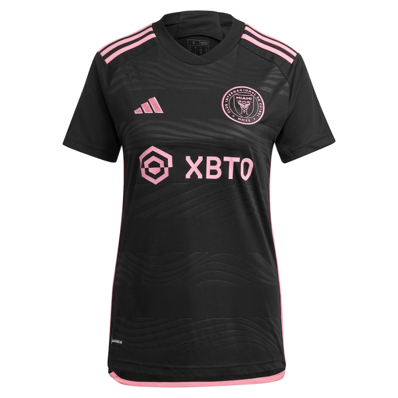 Lionel Messi Inter Miami CF Women s 2023 La Noche Jersey - Black Official Team Jersey Sports Fan Apparel