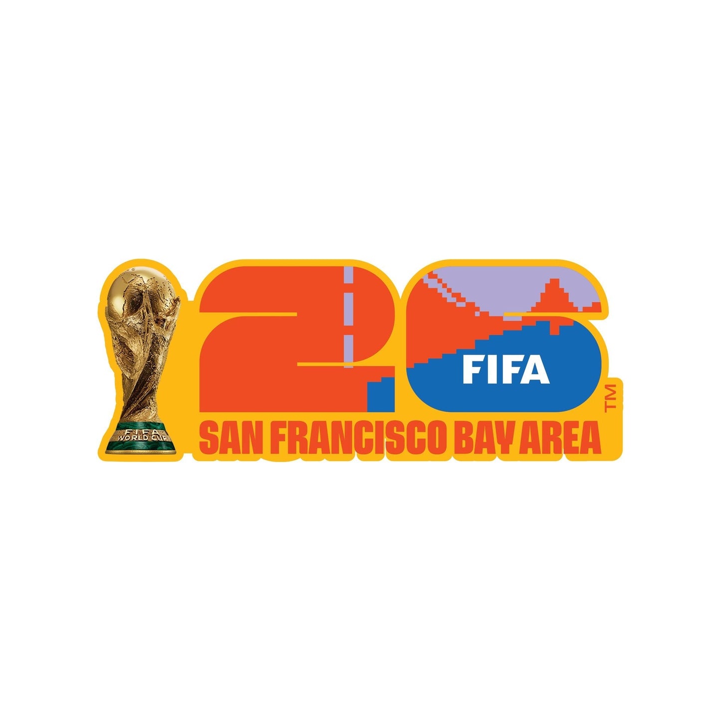 FIFA World Cup 2026 Host City San Francisco Bay Area Hat Pin Official Team Hat Sports Fan Cap