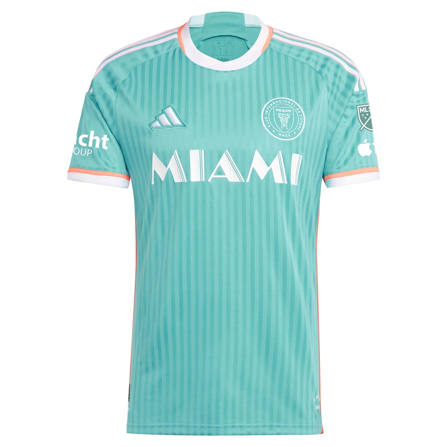Lionel Messi Inter Miami CF adidas 2024 Archive Jersey - Aqua Official Team Jersey Sports Fan Apparel