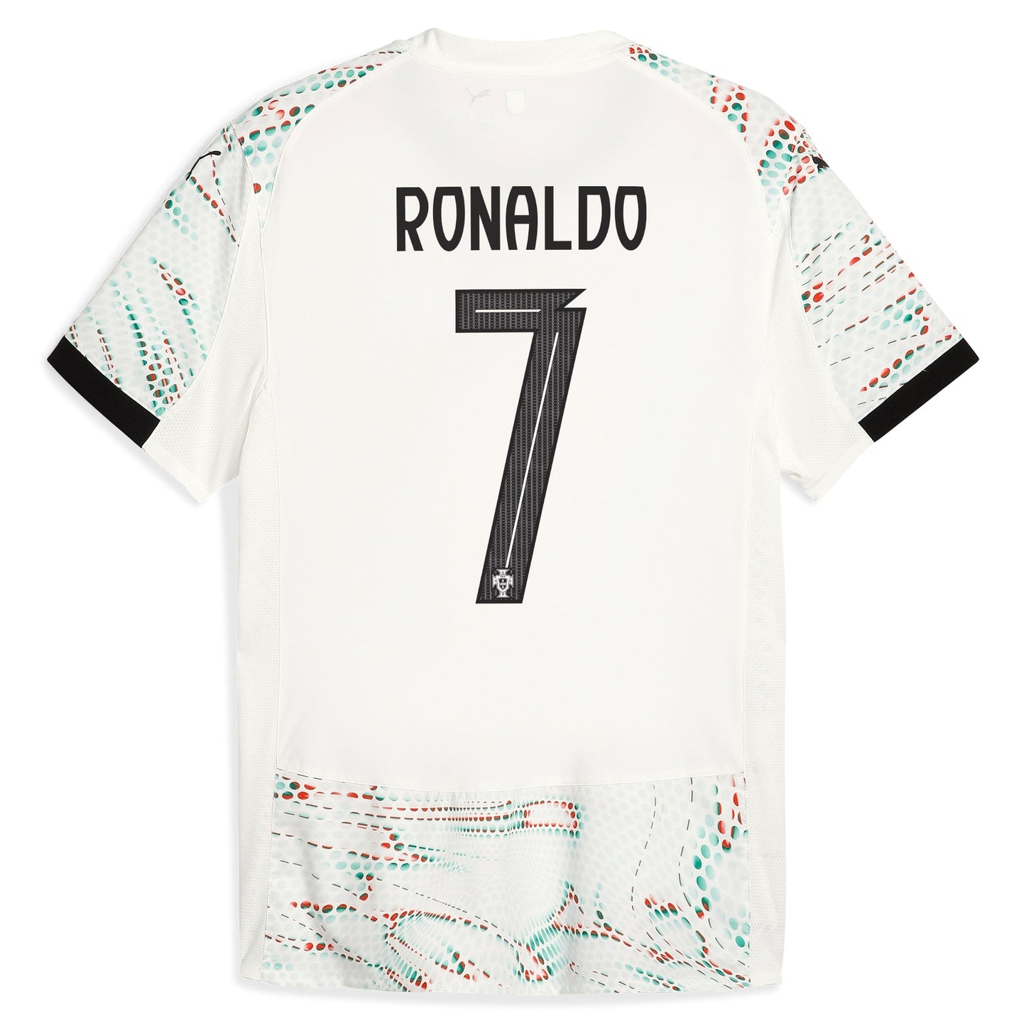 Cristiano Ronaldo Portugal National Team 2025 Away Jersey - White Official Team Jersey Sports Fan Apparel
