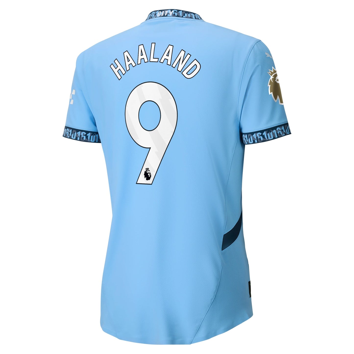 Erling Haaland Manchester City Puma 2024 25 Home Player Jersey - Light Blue Official Team Jersey Sports Fan Apparel