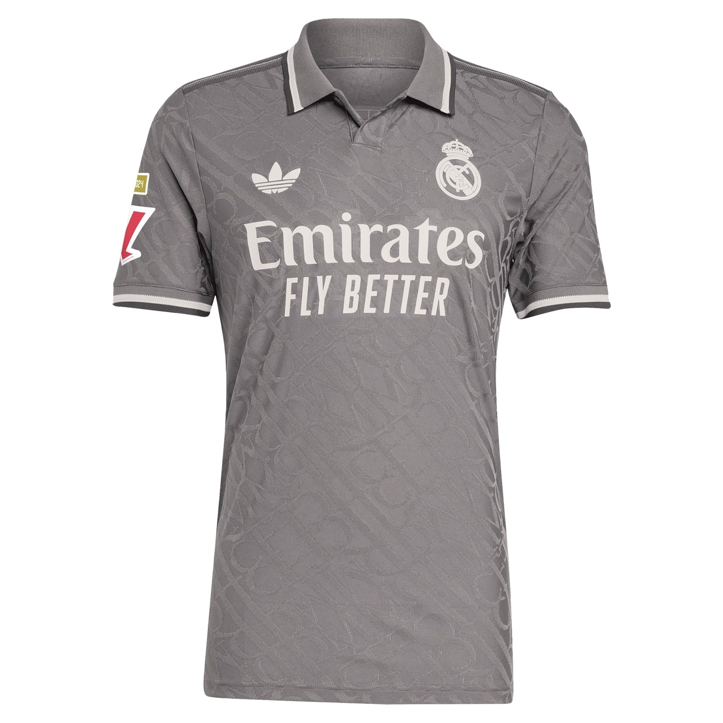 Jude Bellingham Real Madrid adidas Originals 2024 25 Third Player Jersey - Charcoal Official Team Jersey Sports Fan Apparel