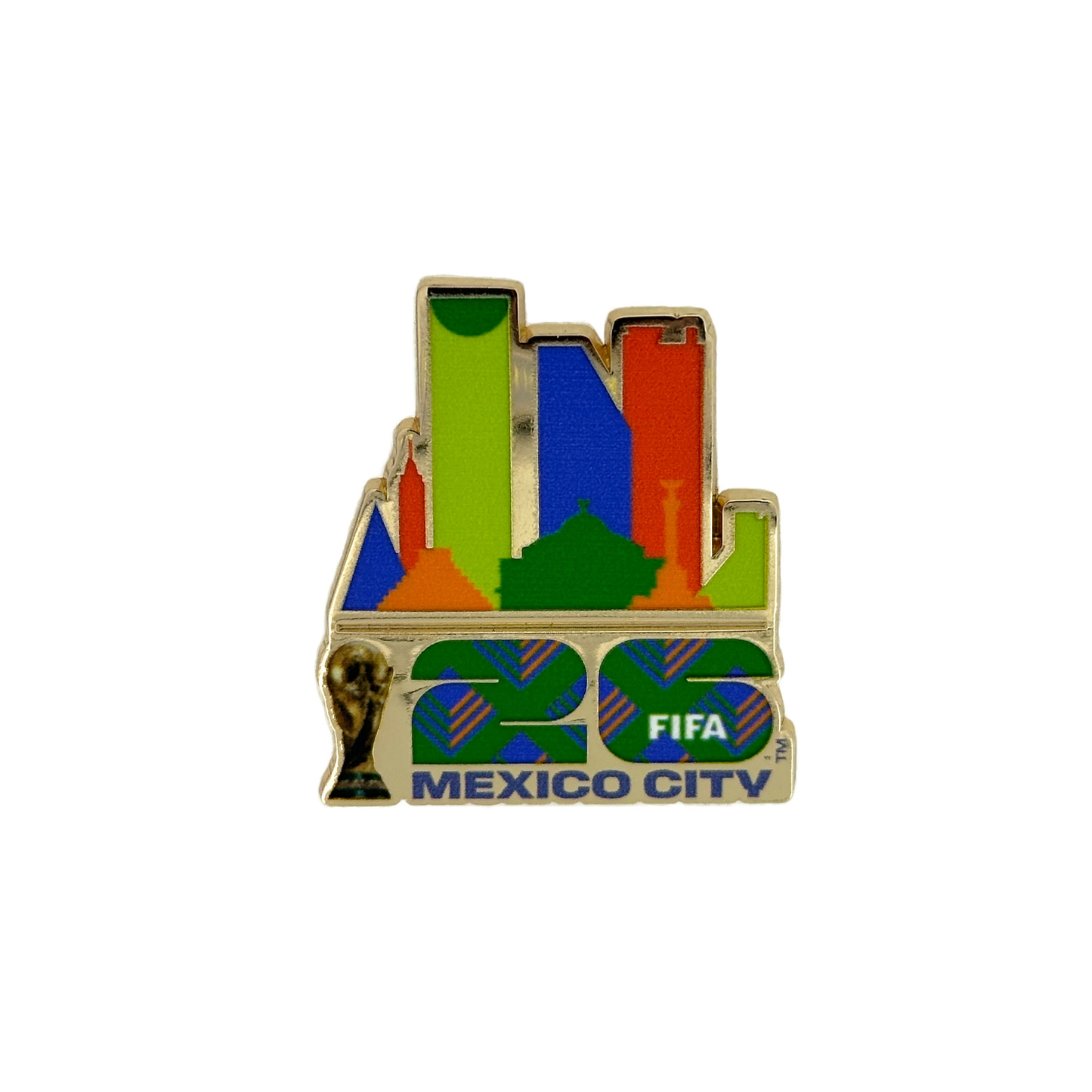 FIFA World Cup 2026 Host City Mexico City Hat Pin Official Team Hat Sports Fan Cap