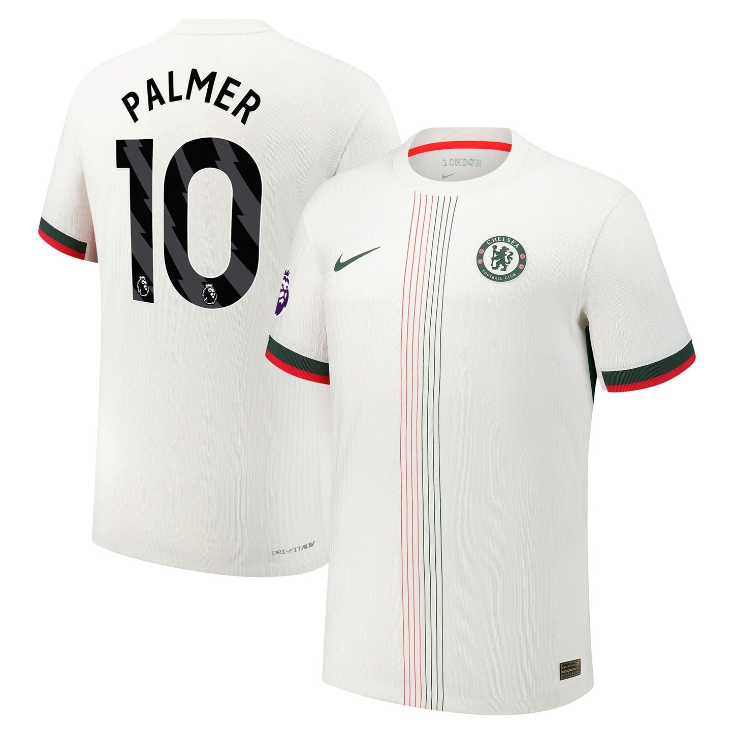 Cole Palmer Chelsea Nike 2025 26 Away Player Jersey - Cream Official Team Jersey Sports Fan Apparel