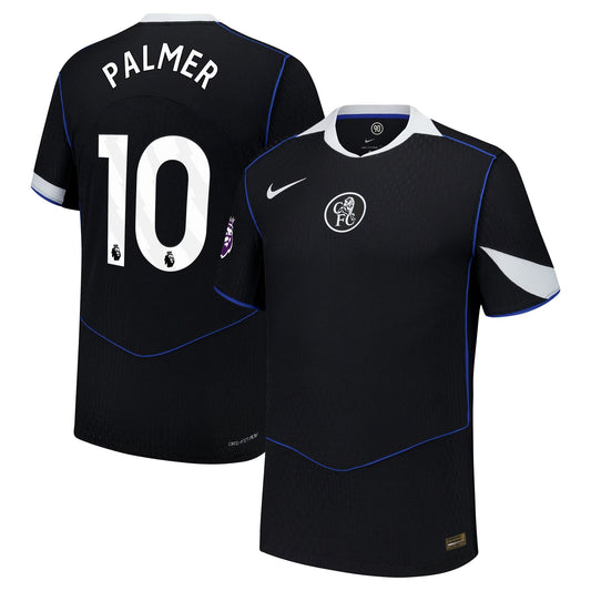 Cole Palmer Chelsea Nike 2025 26 Third Player Jersey - Black Official Team Jersey Sports Fan Apparel