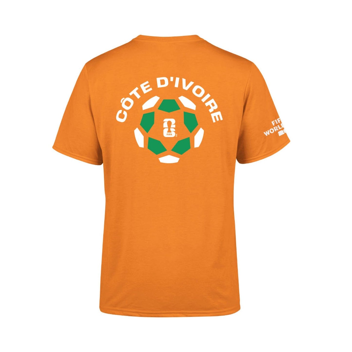 FIFA World Cup 2026 Ivory Coast Puff T-Shirt - Unisex Casual Graphic T Shirt