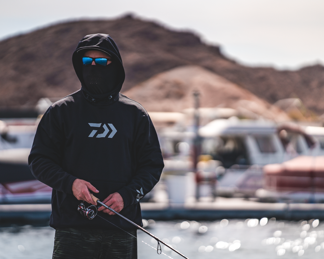 D-VEC HOODED SWEATSHIRT WITH FACEMASK Popular Style