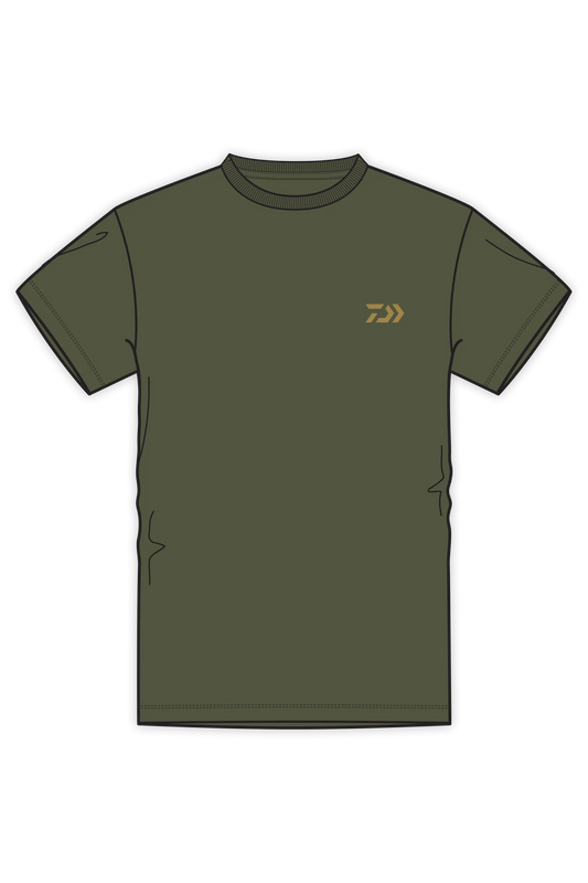 D-Vec Redfish Pattern Logo T-Shirt Popular Style