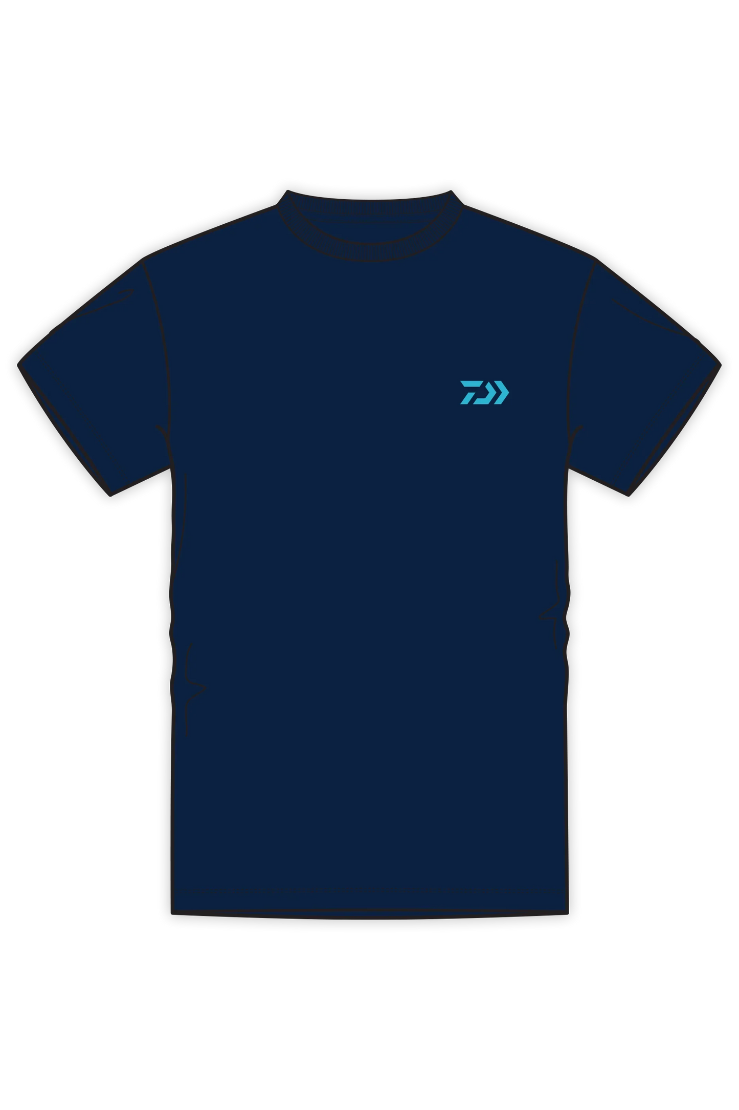 D-Vec Camo Ocean Logo T-Shirt Popular Style
