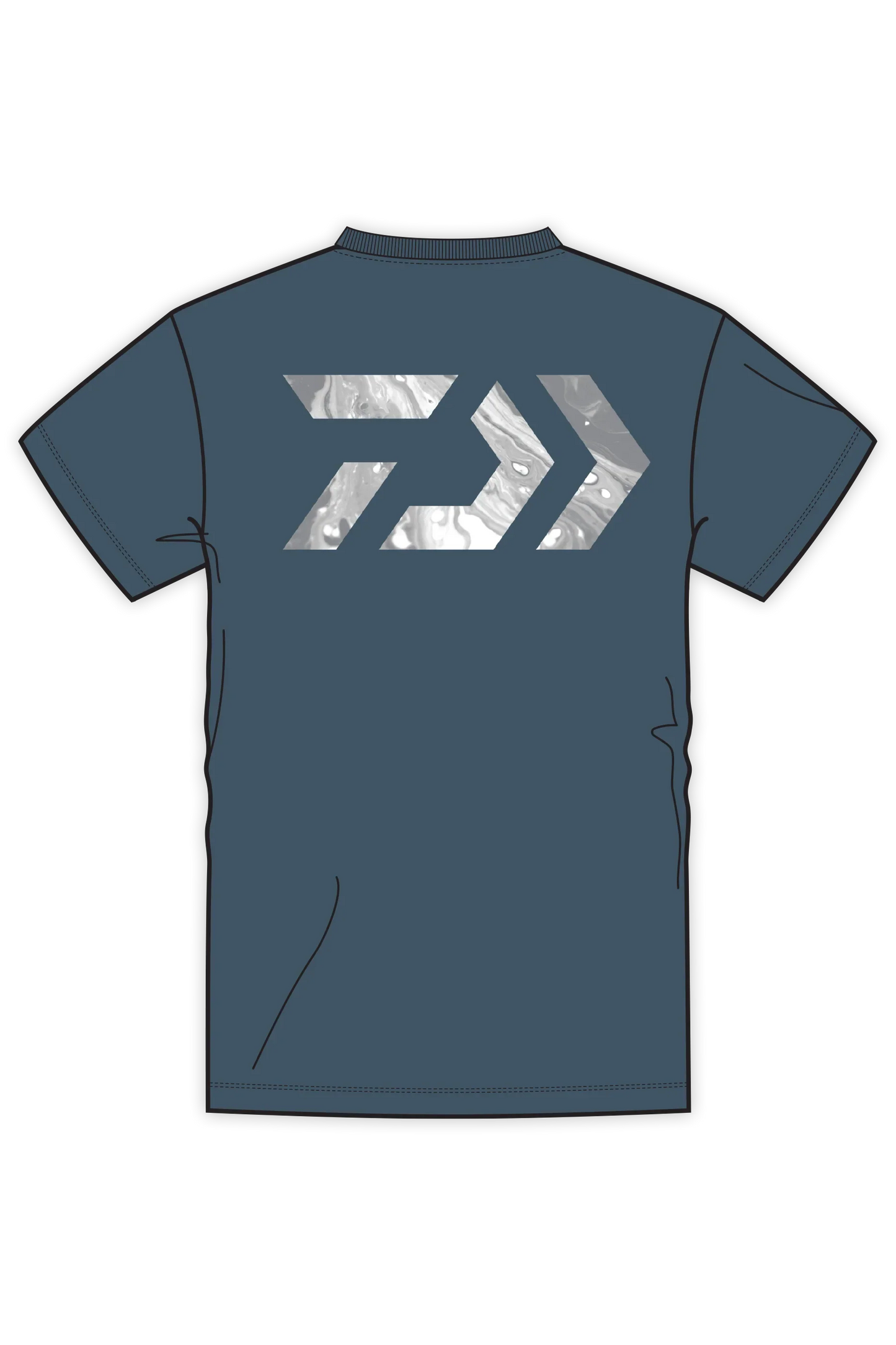 D-Vec Snow Camo Logo T-Shirt Popular Style