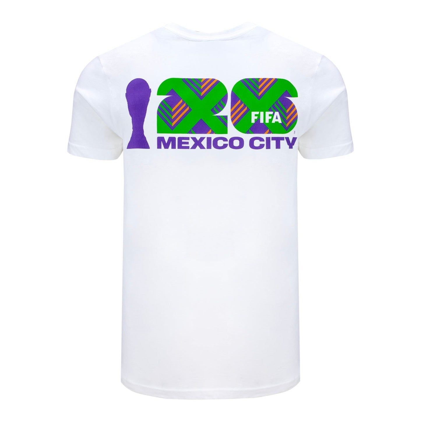 FIFA World Cup 2026 Mexico City White T-Shirt - Unisex Casual Graphic T Shirt
