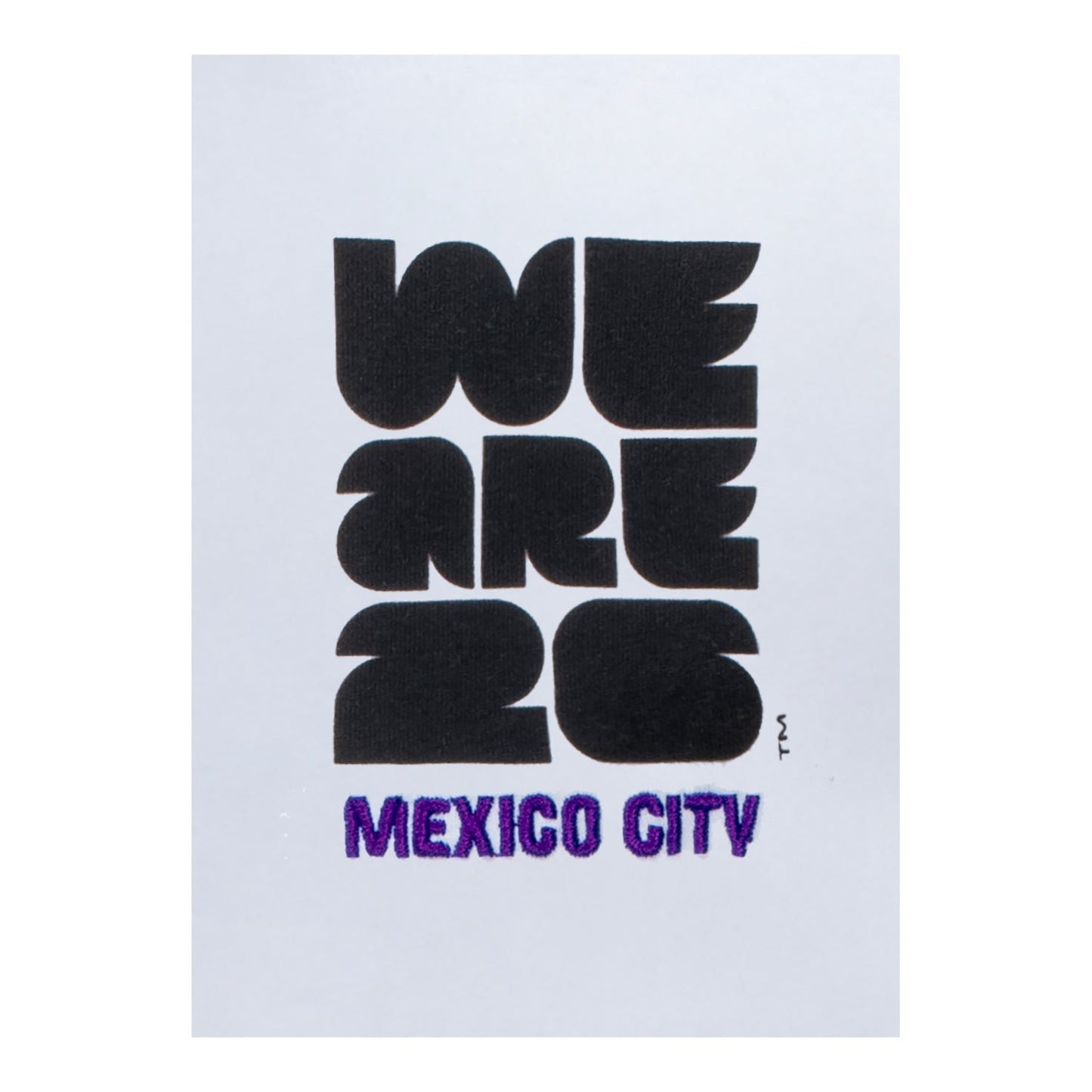 FIFA World Cup 2026 Mexico City White T-Shirt - Unisex Casual Graphic T Shirt