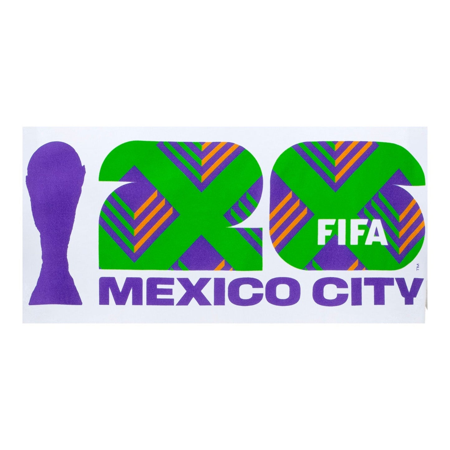 FIFA World Cup 2026 Mexico City White T-Shirt - Unisex Casual Graphic T Shirt