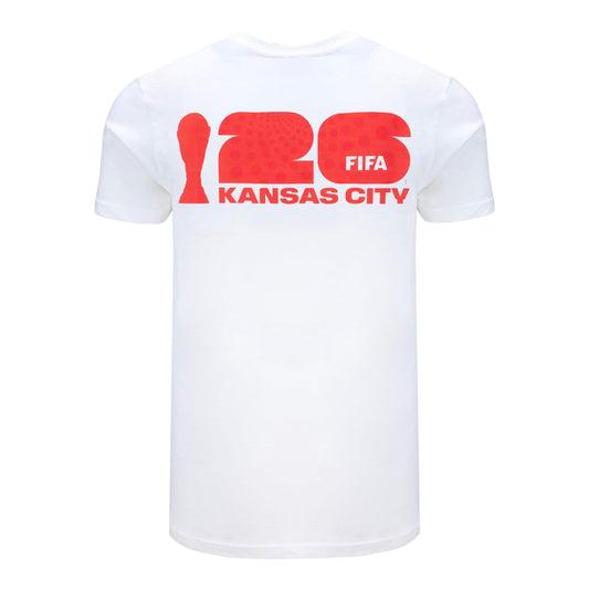 FIFA World Cup 2026 Kansas City White T-Shirt - Unisex Casual Graphic T Shirt
