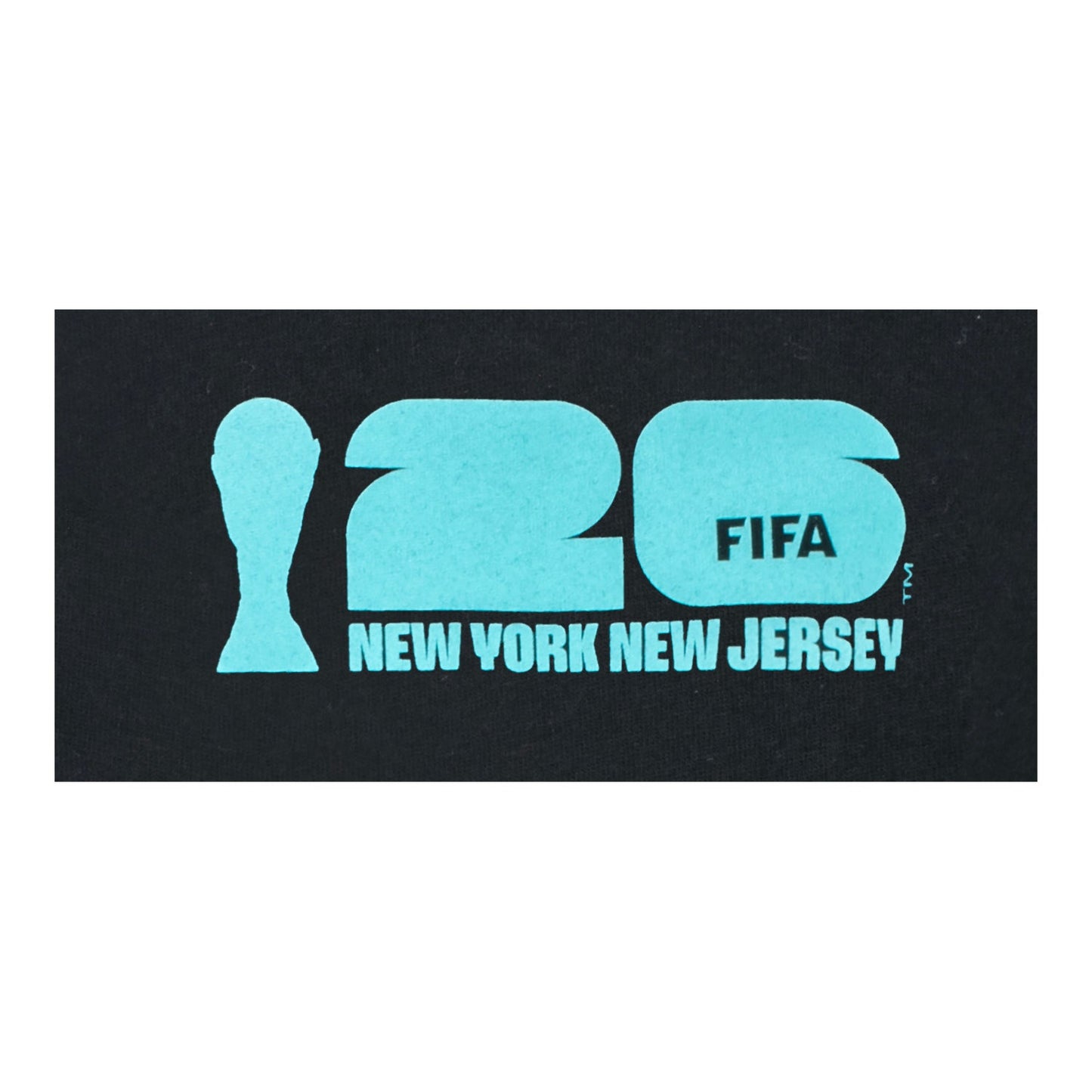 FIFA World Cup 2026 New York New Jersey Poster Black T-Shirt - Unisex Official Team Jersey Sports Fan Apparel