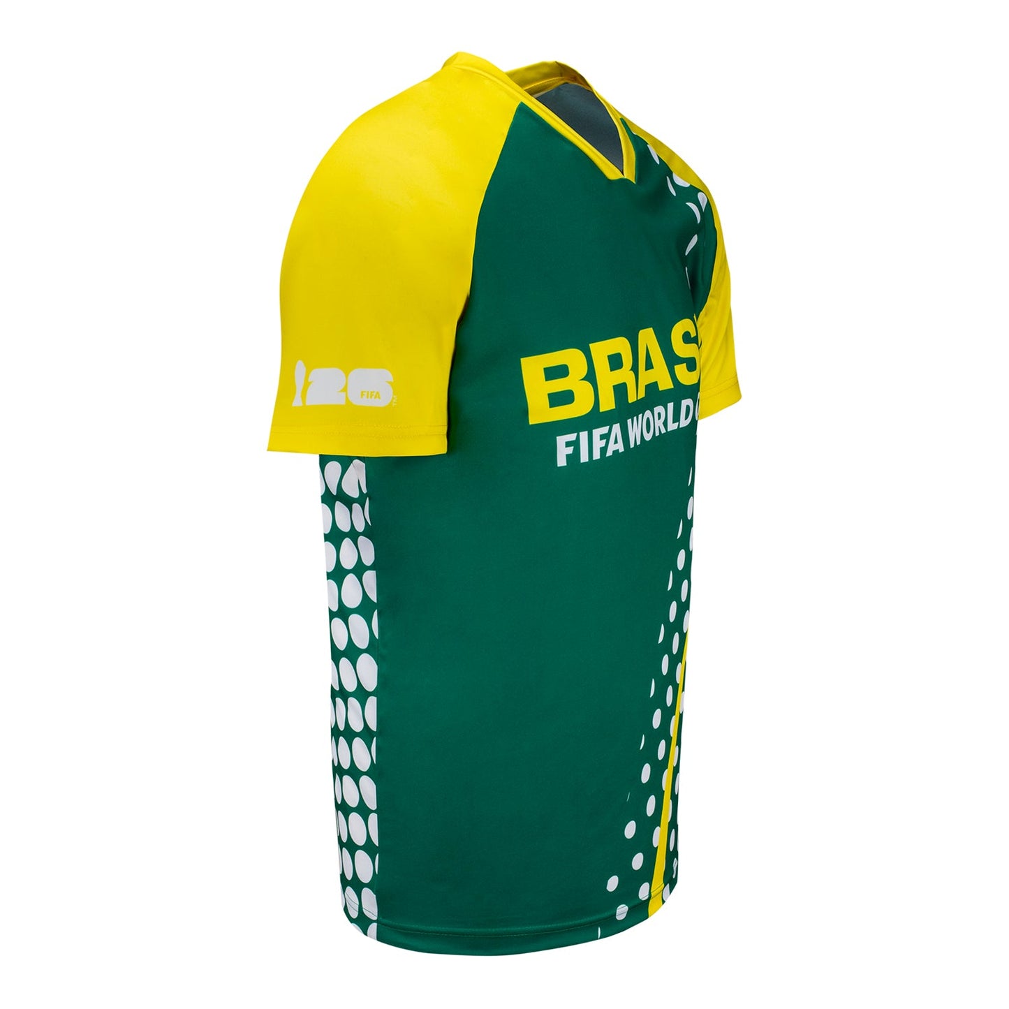 FIFA World Cup 2026 Brazil Sublimated T-Shirt - Unisex Official Team Jersey Sports Fan Apparel