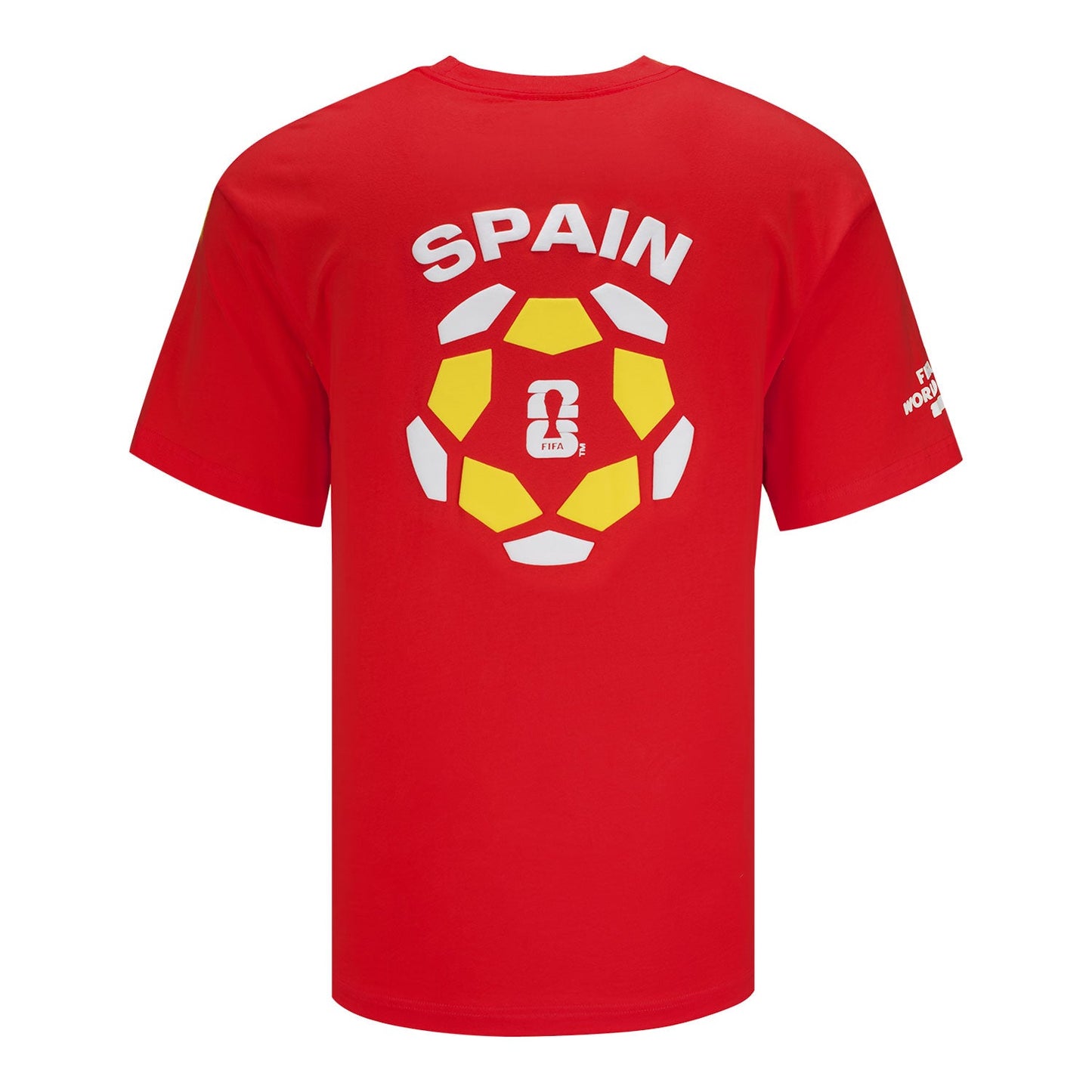 FIFA World Cup 2026 Spain Puff T-Shirt - Unisex Casual Graphic T Shirt