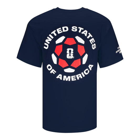 FIFA World Cup 2026 USA Puff T-Shirt - Unisex Casual Graphic T Shirt