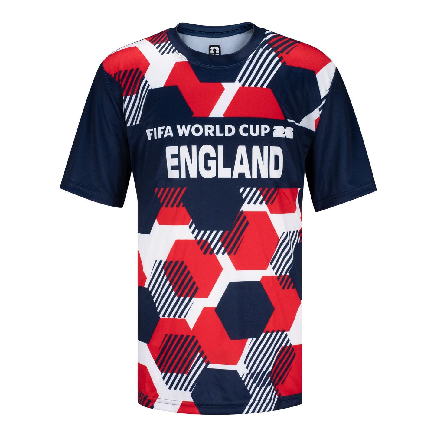FIFA World Cup 2026 England Sublimated Top - Youth Casual Graphic T Shirt