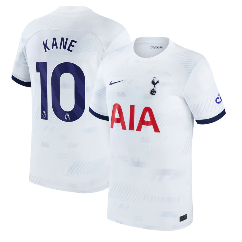 Harry Kane Tottenham Hotspur Home 2023 24 Player Jersey - White Official Team Jersey Sports Fan Apparel