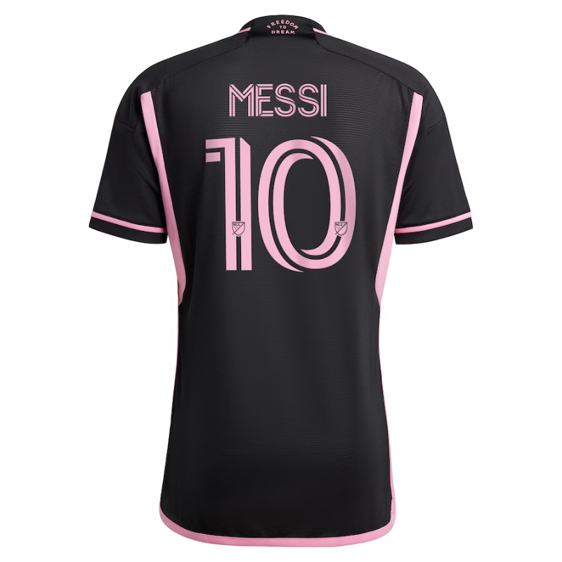 Lionel Messi Inter Miami CF adidas 2023 La Noche Authentic Jersey - Black Official Team Jersey Sports Fan Apparel