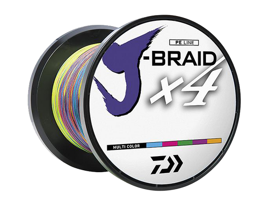 J-BRAID x4 BRAIDED LINE - MULTI COLOR Popular Style