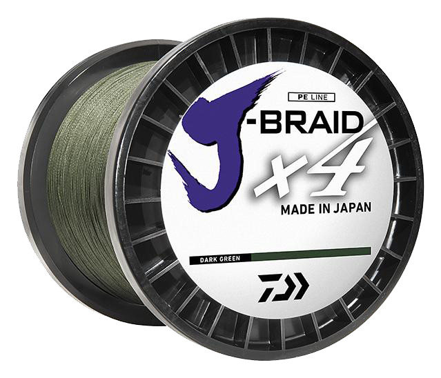 J-BRAID x4 BRAIDED LINE - DARK GREEN Popular Style