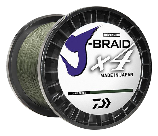 J-BRAID x4 BRAIDED LINE - DARK GREEN Popular Style
