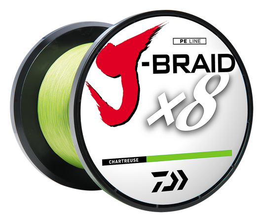 J-BRAID x8 BRAIDED LINE - CHARTREUSE Popular Style