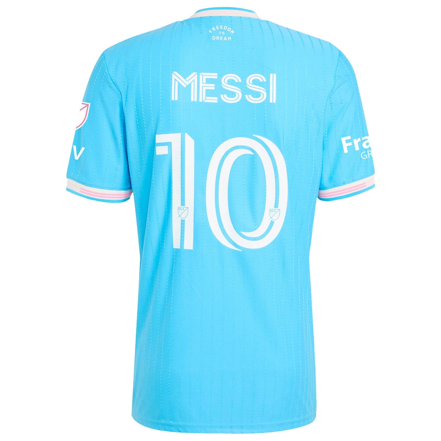 Lionel Messi Inter Miami CF 2025 Third Player Jersey - Blue Official Team Jersey Sports Fan Apparel