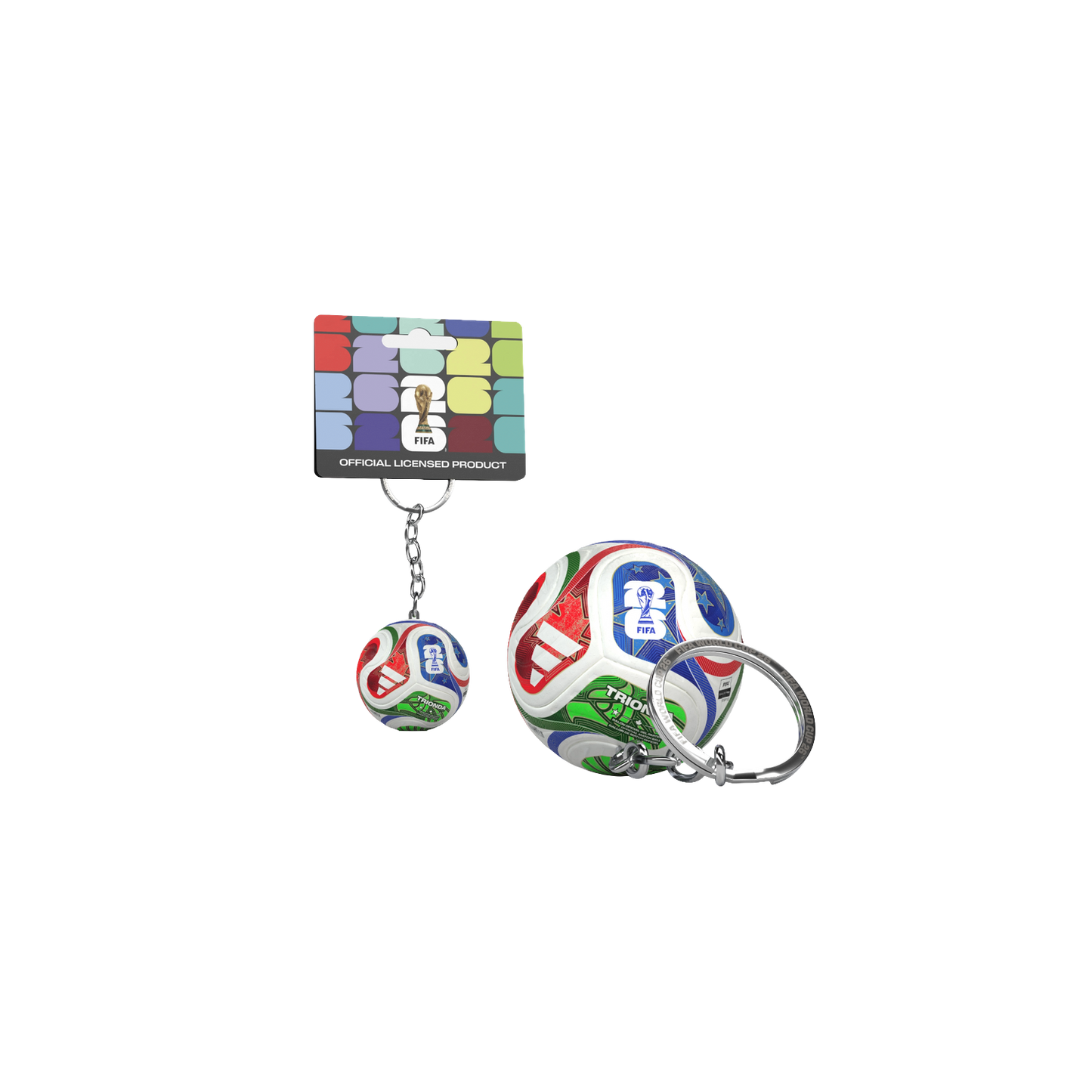 FIFA World Cup 2026 Trionda Ball Replica Keychain Popular Style Comfort Casual