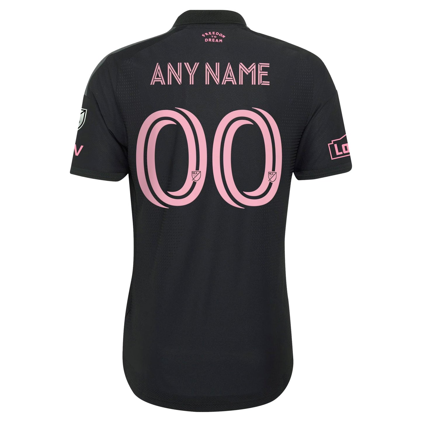 Official Lionel Messi Inter Miami CF adidas 2026 Presagio On-Field Patch Custom Jersey - Black Official Team Jersey Sports Fan Apparel
