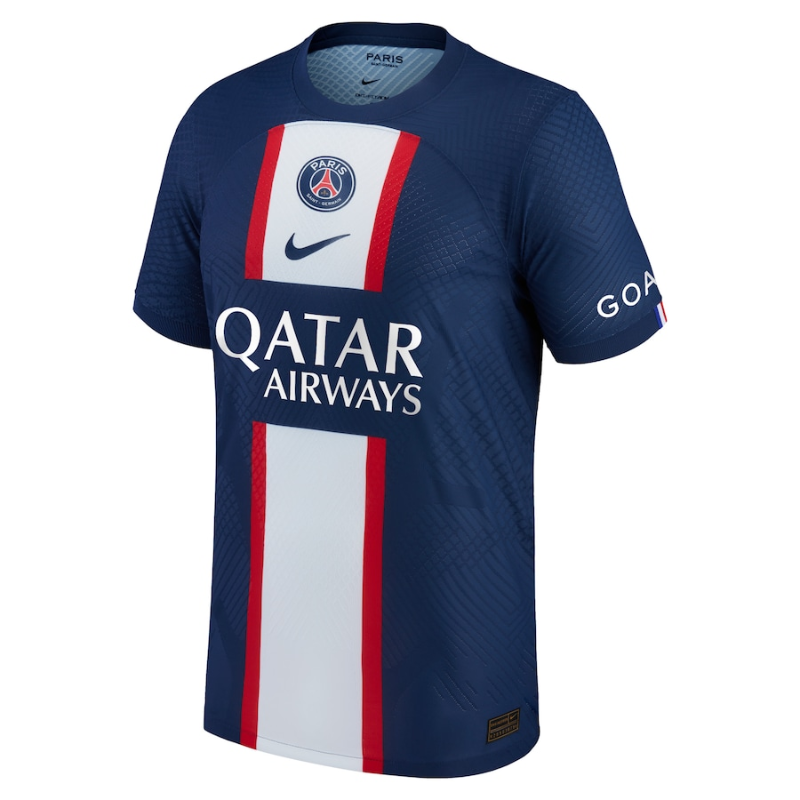Paris Saint-Germain Home Vapor Match Shirt 2022-23 with Messi 30 printing Official Team Jersey Sports Fan Apparel