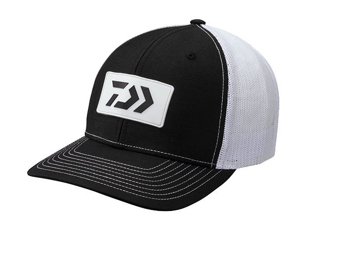 TRUCKER WITH RUBBER LOGO Official Team Hat Sports Fan Cap