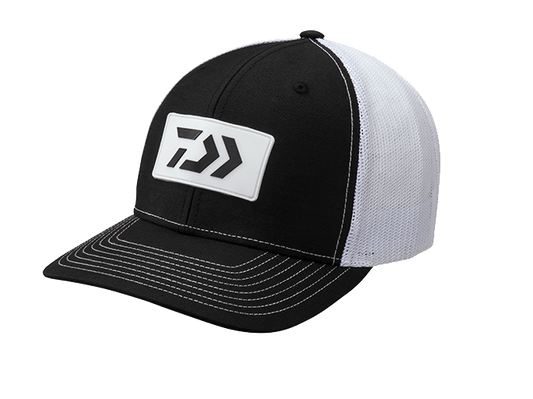 TRUCKER WITH RUBBER LOGO Official Team Hat Sports Fan Cap