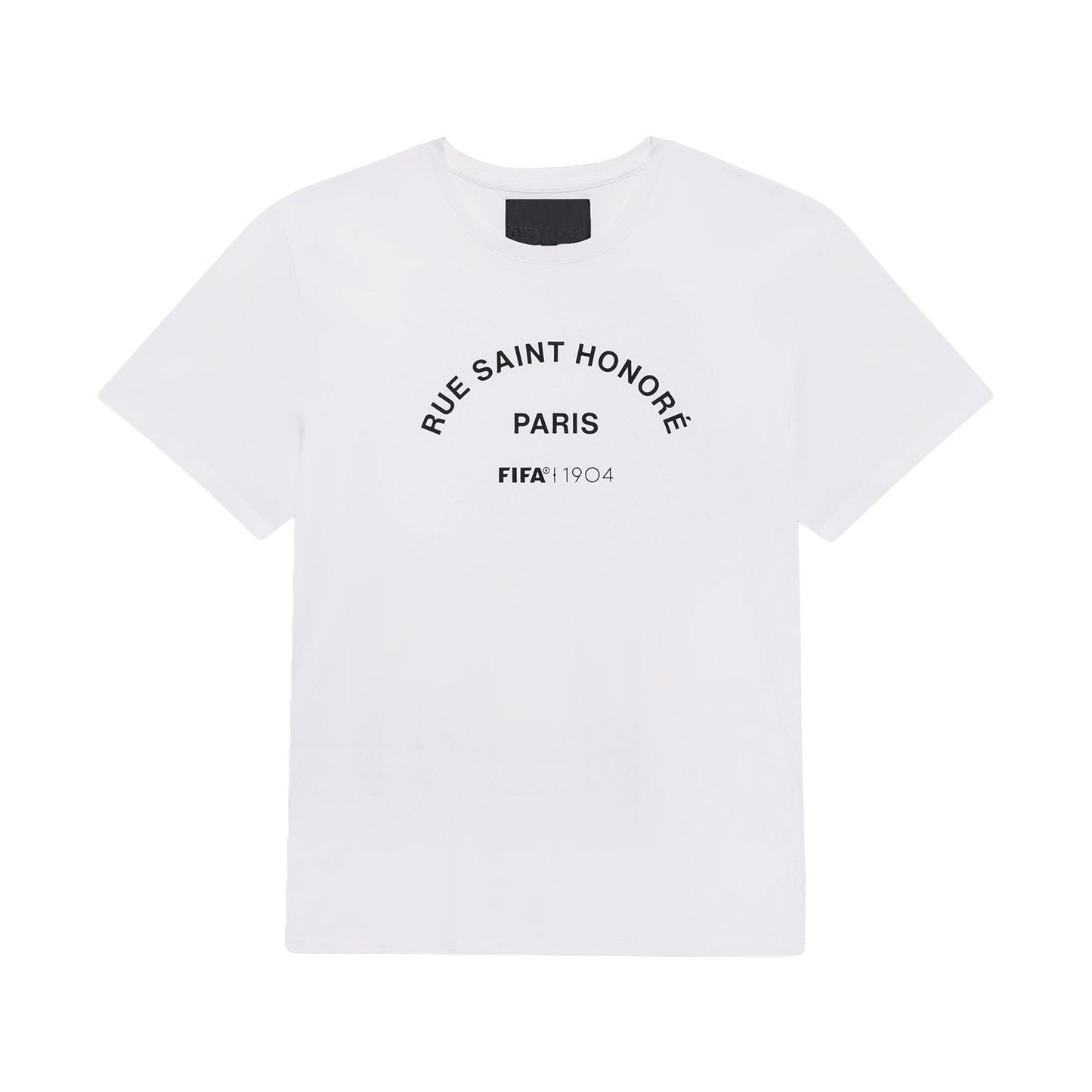 FIFA 1904 Arch Graphic White T-Shirt - Unisex Casual Graphic T Shirt