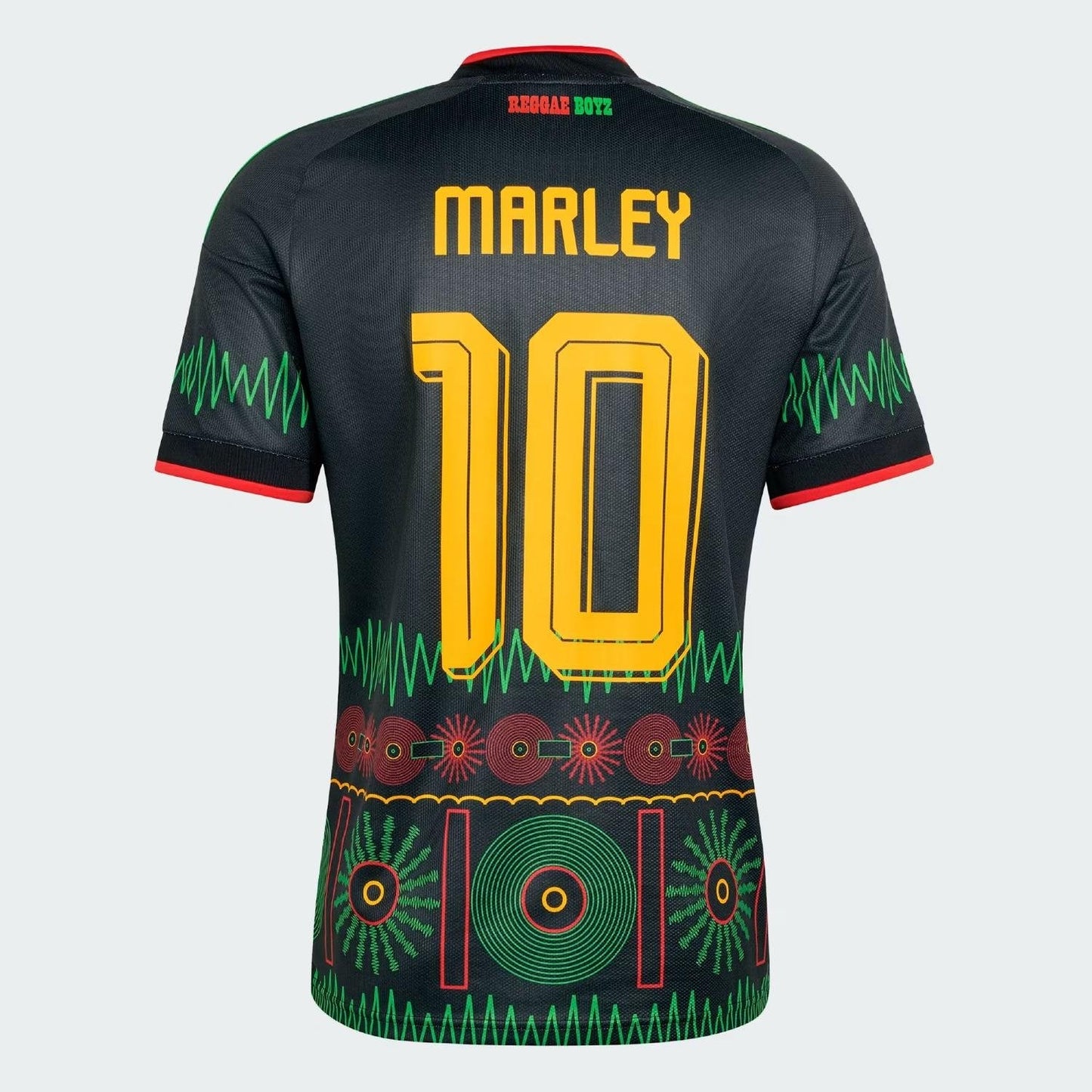 Jamaica 26 Away Marley 10 Jersey - Men s Official Team Jersey Sports Fan Apparel