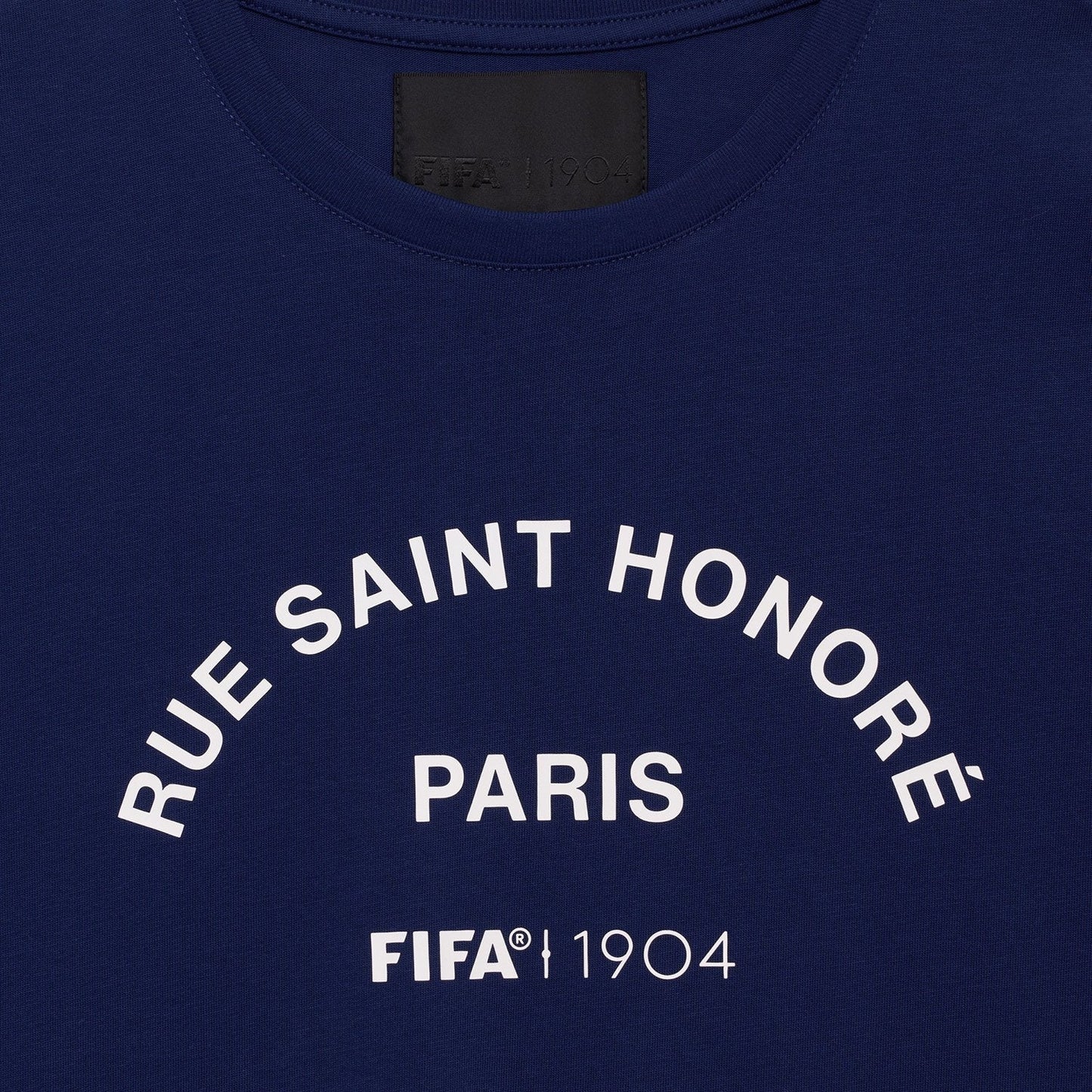 FIFA 1904 Arch Graphic Blue T-Shirt - Unisex Casual Graphic T Shirt