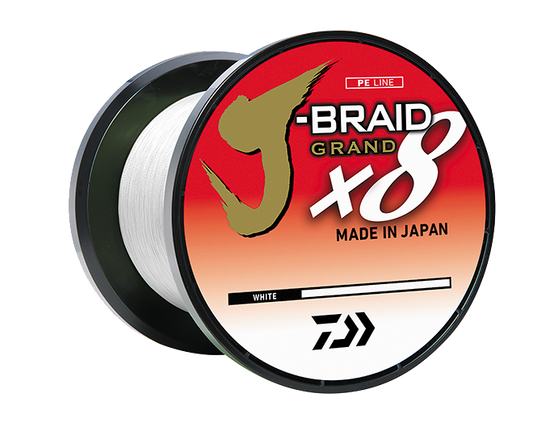 J-BRAID x8 GRAND BRAIDED LINE - WHITE Popular Style