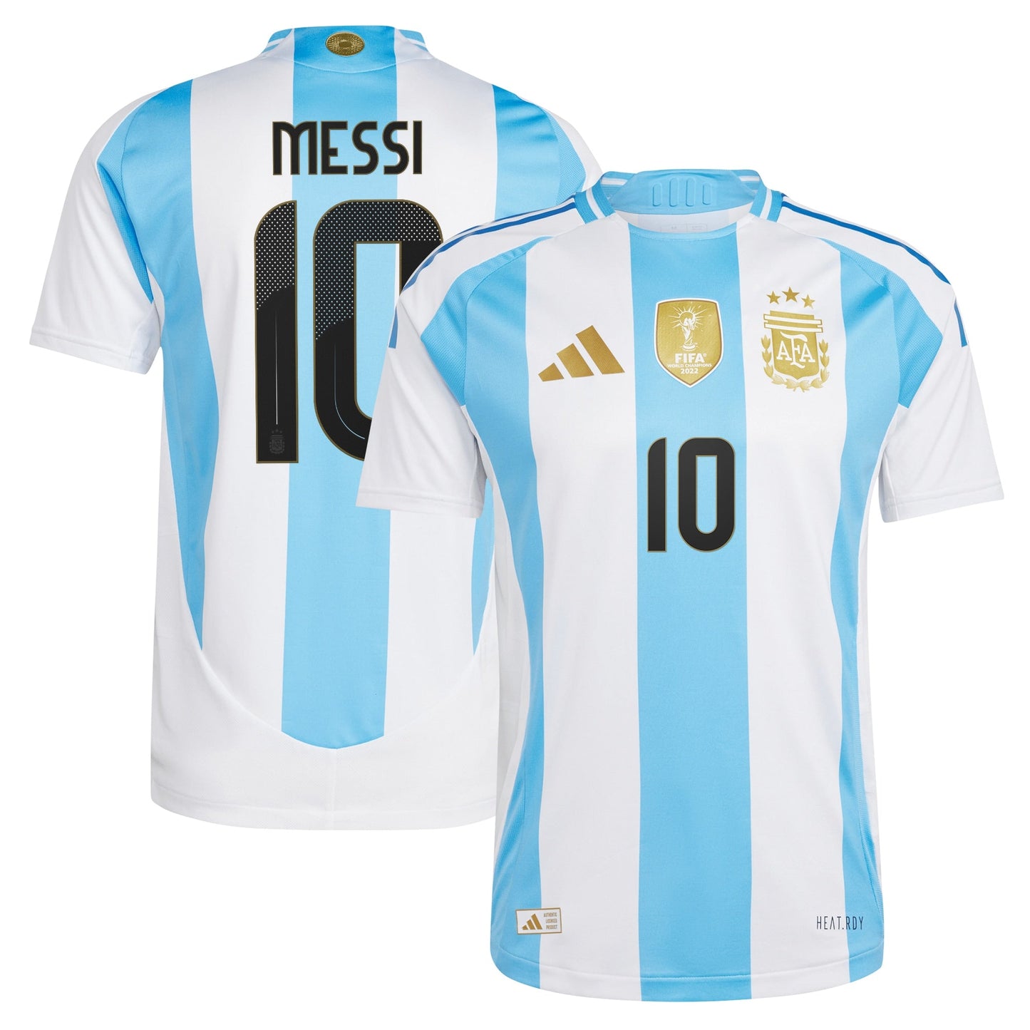 Lionel Messi Argentina National Team 2024 Home Player Jersey - White Official Team Jersey Sports Fan Apparel