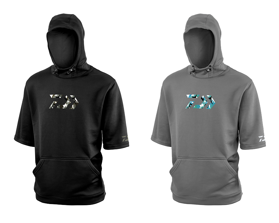 D-VEC WHARF RAT MOCK SLEEVE HOODED SWEATSHIRTS Popular Style